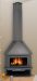 CHIMENEA METALICA RINCÓN BRONPI MODELO MANACOR